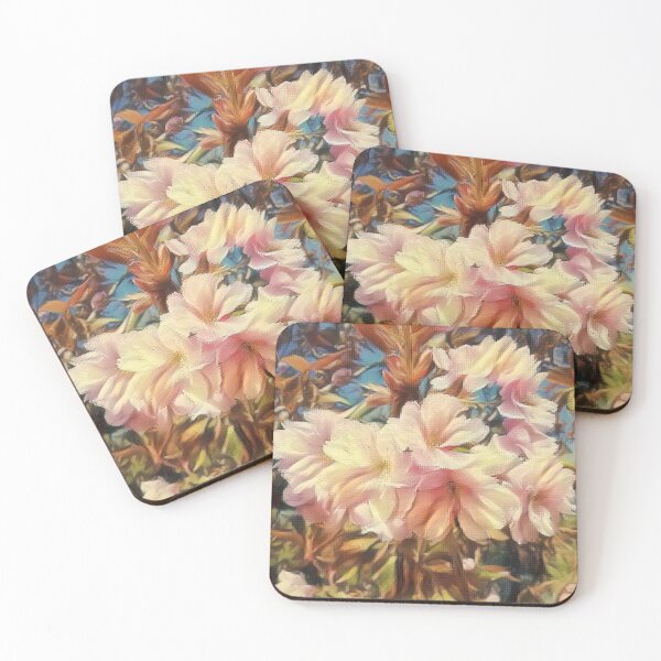 Item preview, Pink Blooming flowers designed and sold by yyolka.