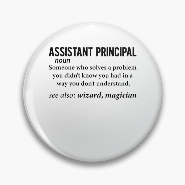 Artikelvorschau, Assistant Principal Nomen Definition Lustig entworfen und verkauft von Scratches Tees.