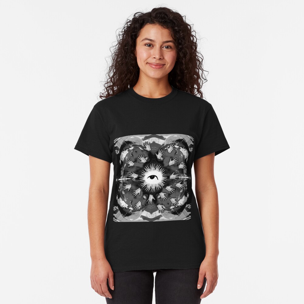 Hand me the food (Greyscale) Classic T-Shirt