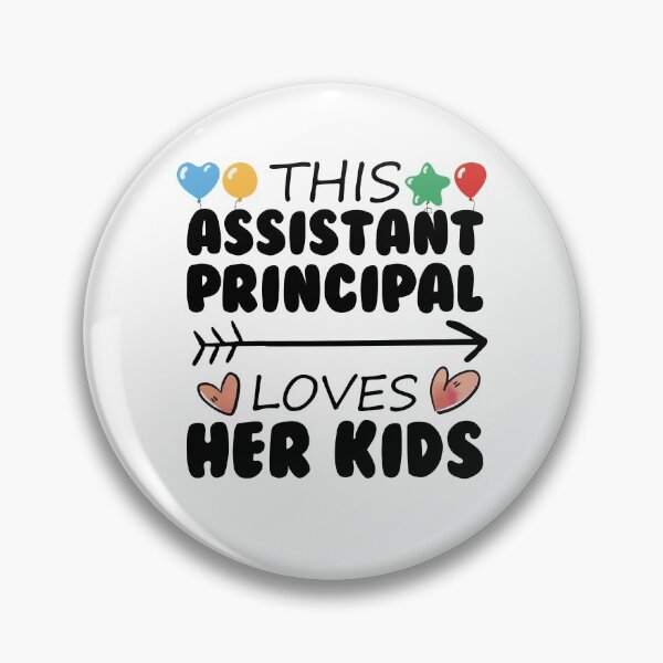 Artikelvorschau, Liebt ihre Kinder Cute Assistant Principal entworfen und verkauft von Scratches Tees.