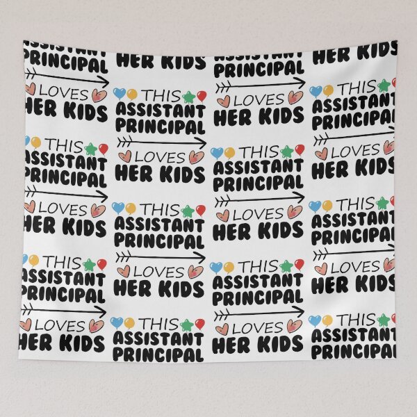 Item preview, Loves Her Kids Cute Assistant Principal designed and sold by Scratches Tees.