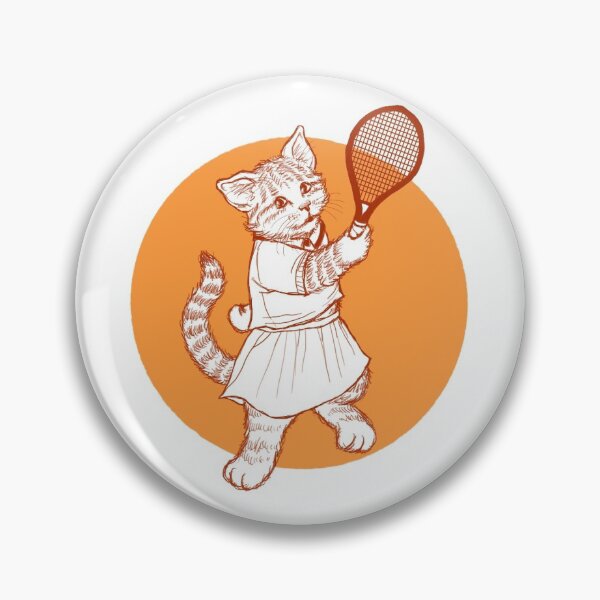 Artikelvorschau, Tennis Kitty entworfen und verkauft von Sanna Kuusimurto.