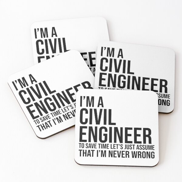 Item preview, I'm a Civill Engineer Funny Engineering Quote designed and sold by Adel Qasem.