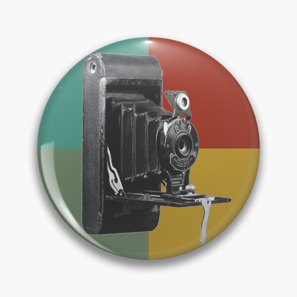 Item preview, Kodak Brownie Retro Film Camera in 1940s Art Deco Colors designed and sold by GraffitiSoup.