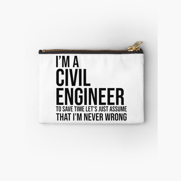 Item preview, I'm a Civill Engineer Funny Engineering Quote designed and sold by Adel Qasem.