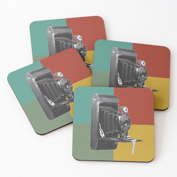 Item preview, Kodak Brownie Retro Film Camera in 1940s Art Deco Colors designed and sold by GraffitiSoup.