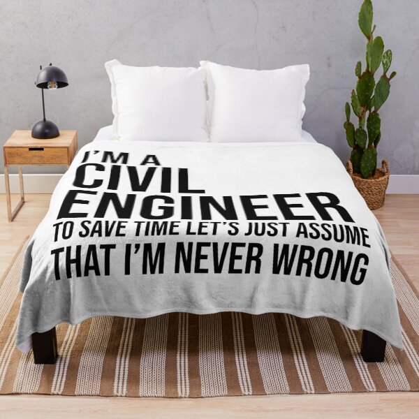 Item preview, I'm a Civill Engineer Funny Engineering Quote designed and sold by Adel Qasem.