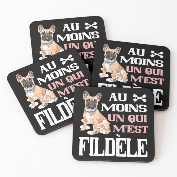 Item preview, At least loyal dog french bulldog humor designed and sold by joozybart.
