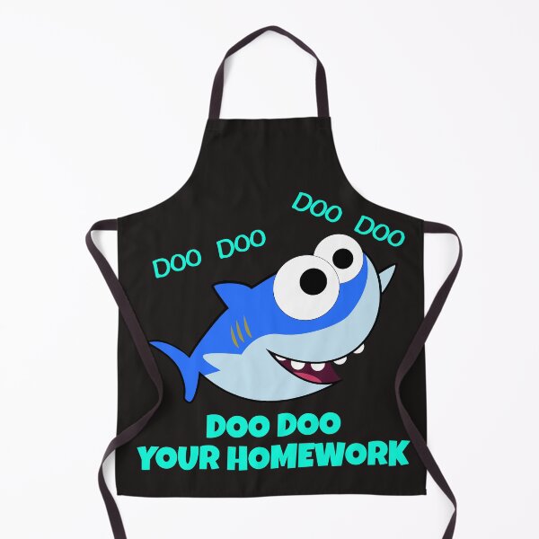 Item preview, Shark Teacher Doo Doo Your Homework designed and sold by TrndSttr.
