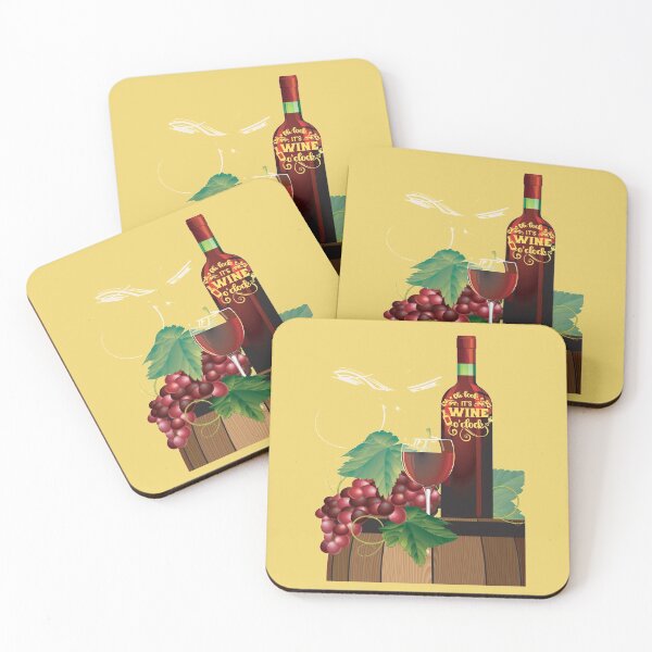Item preview, It's Wine Oclock    designed and sold by joseech.