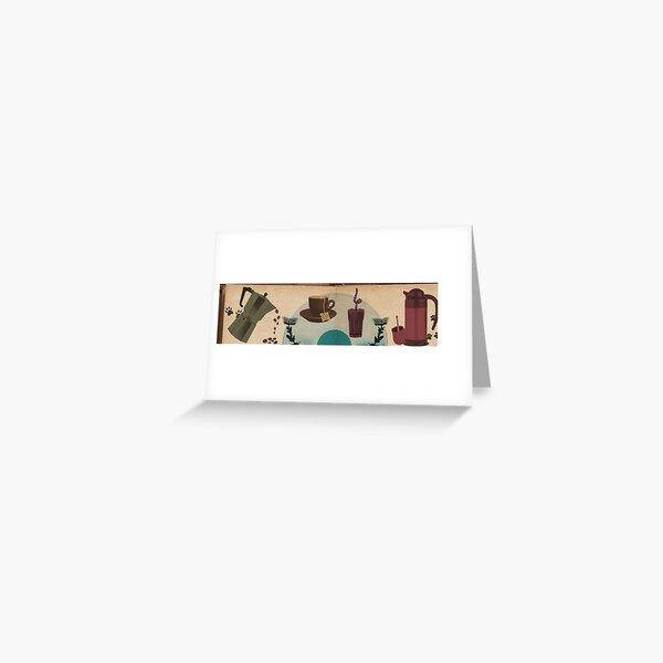Coffee dream Greeting Card