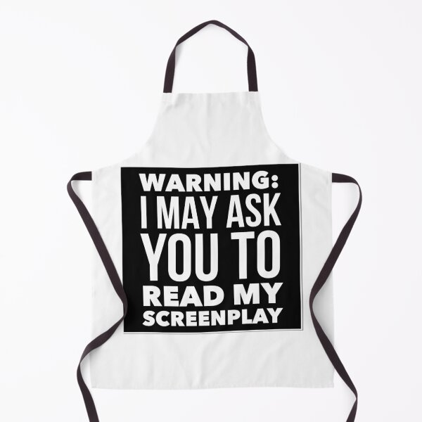 Item preview, Screenwriter Warning designed and sold by TrndSttr.