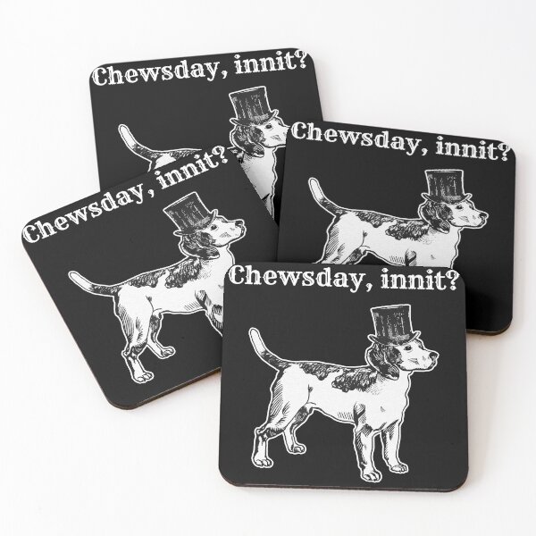 Item preview, Chewsday, innit? designed and sold by ICheckmateThee.