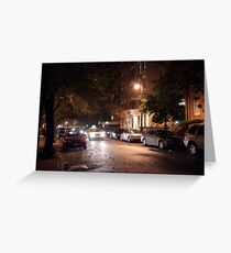 Taxi Greeting Card