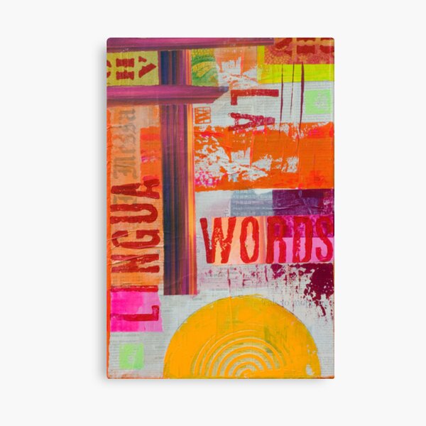 Words Canvas Print