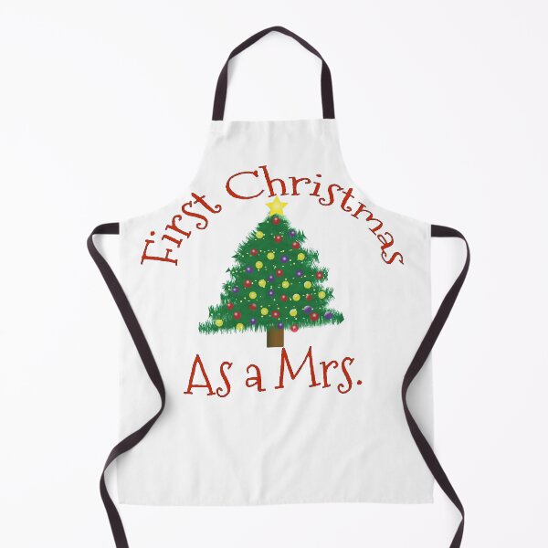 Item preview, First Christmas as a Mrs - 1st Married Xmas Wife designed and sold by TrndSttr.