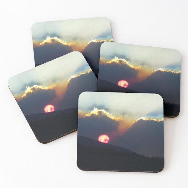 Item preview, Red Sun Behind Smokey Clouds designed and sold by KaSaPo.
