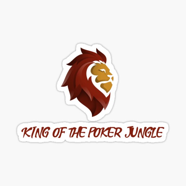 King of Poker Jungle Sticker