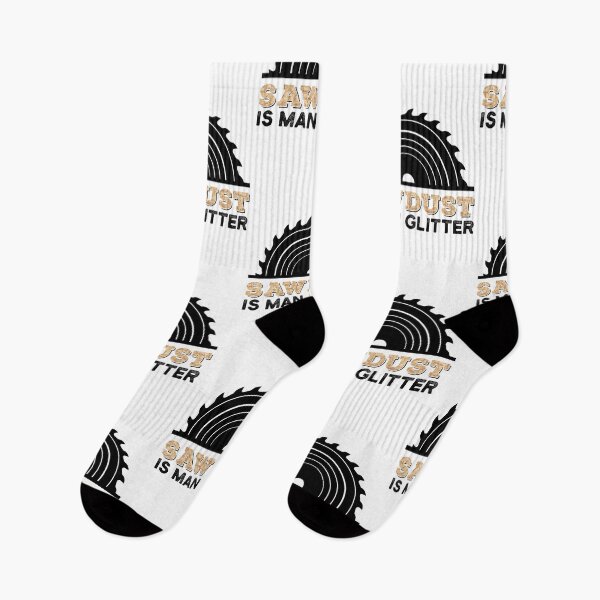 Item preview, Sawdust is Man Glitter Funny Carpentry designed and sold by Scratches Tees.