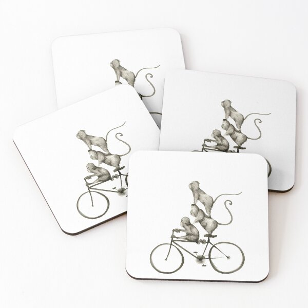 Item preview, Monkey Bike : Mens Monkey On A Bike designed and sold by Re Ka.