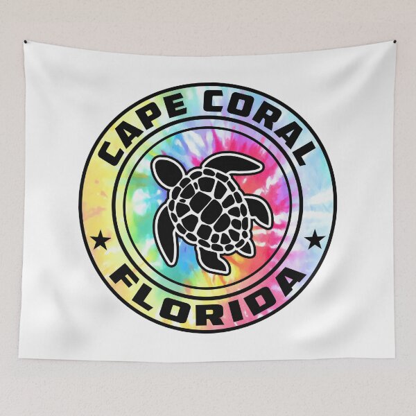 Item preview, Cape Coral Florida Sea Turtle FL Beach designed and sold by DESTINATIONS DECAL.