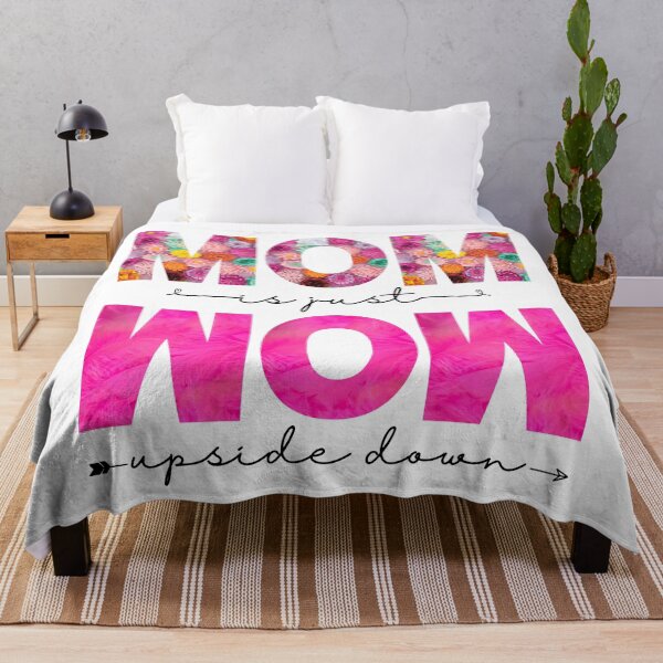 Item preview, Mom Is Just Wow Upside Down, Gift For Mom, Gift For Mum designed and sold by ladylaughprints.