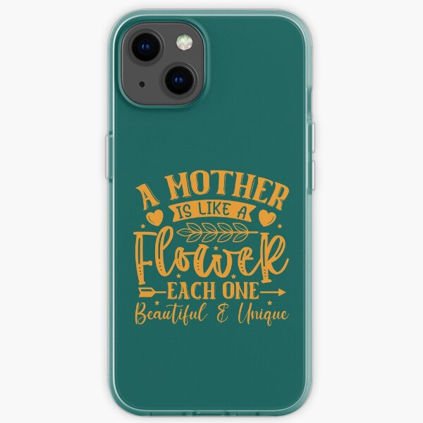 Mamá oso madre Diseño Floral Rosa Pastel teléfono caso cubierta iPhone 11 Pro Max