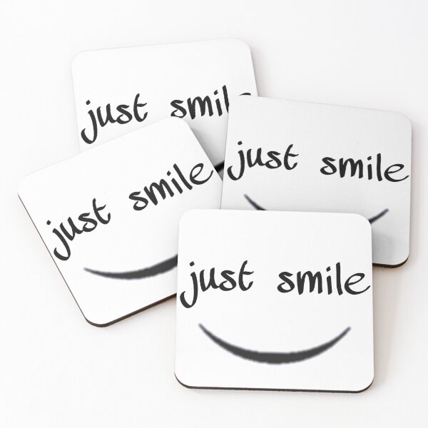 Item preview, funny just smile designed and sold by RedaSouq.