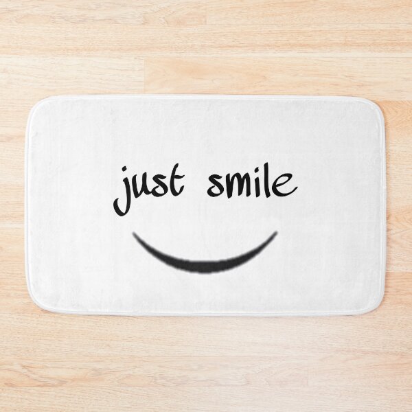 Item preview, funny just smile designed and sold by RedaSouq.