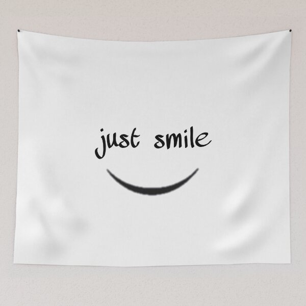 Item preview, funny just smile designed and sold by RedaSouq.