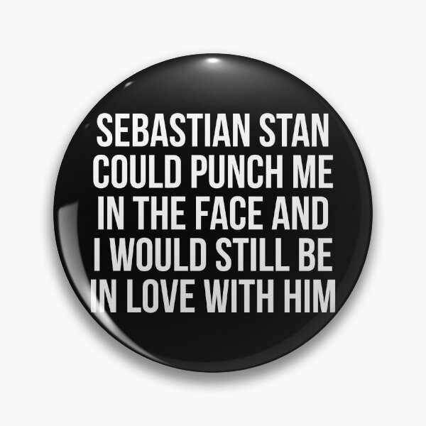 Item preview, Sebastian Stan podría golpearme designed and sold by L1 Creations.