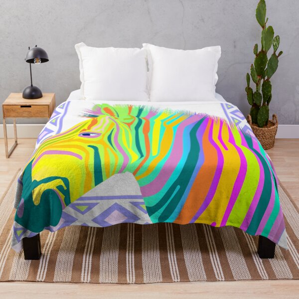 Item preview, Colorful Zebra designed and sold by BooPooBeeDooArt.