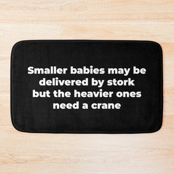 Item preview, Smaller babies may be delivered by stork but the heavier ones need a crane designed and sold by Zexten.