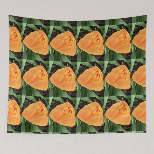 Item preview, Hello from an orange tulip designed and sold by StephanieCAD.