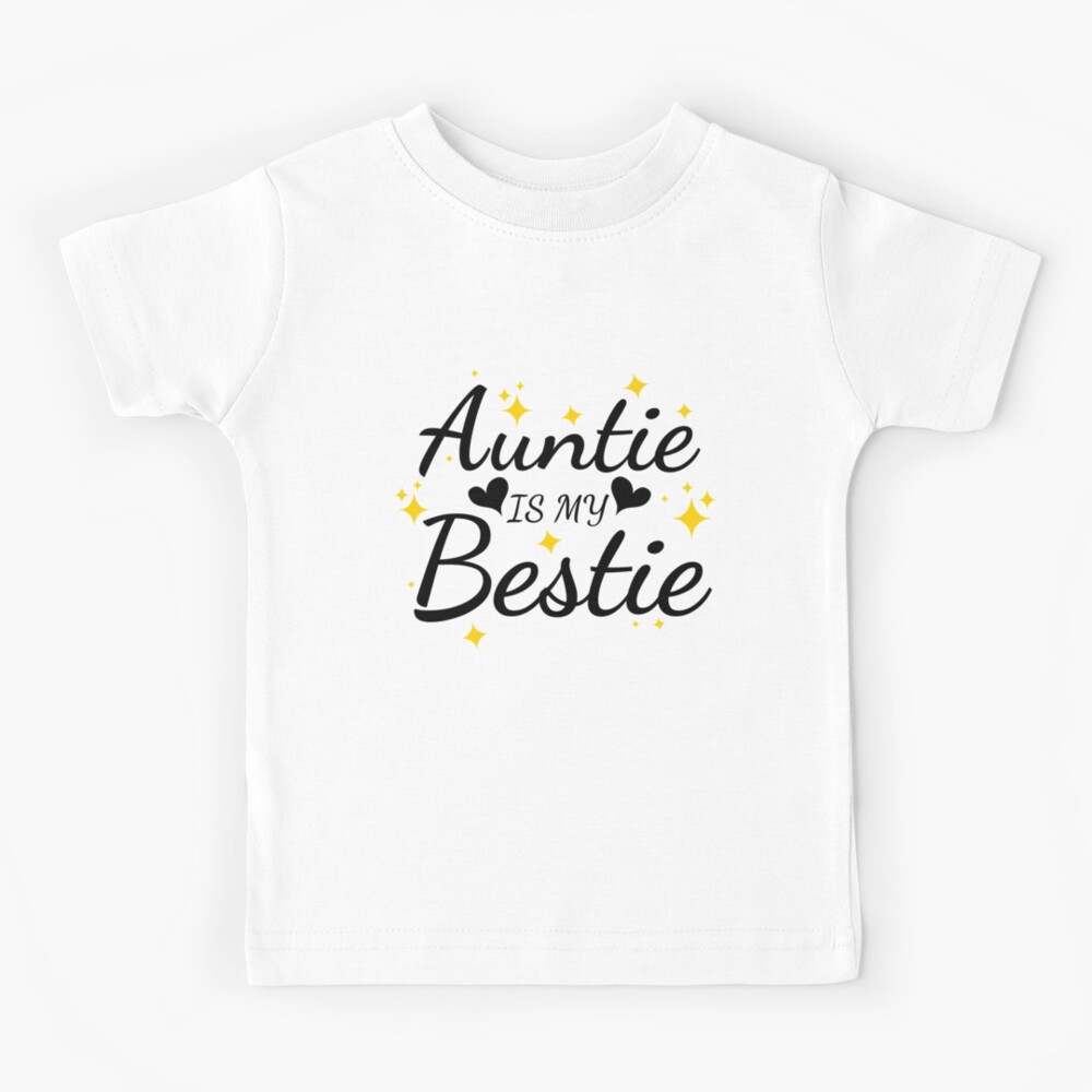 "My Auntie is My Bestie Funny Cute Baby Gift From Auntie for Christmas