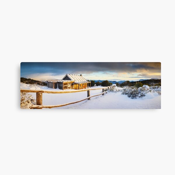 Item preview, Craigs Hut Winter Sunrise, Mt Stirling, Victoria, Australia designed and sold by Michael Boniwell.