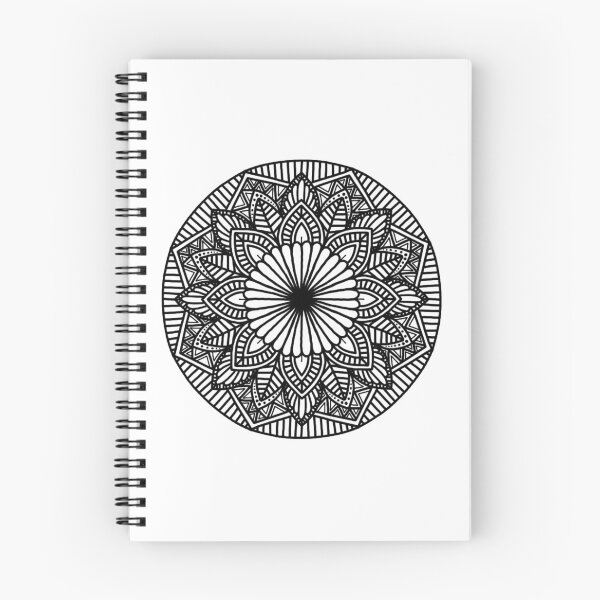 Item preview, round small mandala flower designed and sold by annimandala08.