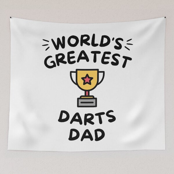 Item preview, World's greatest darts dad designed and sold by TheGreenGoat.