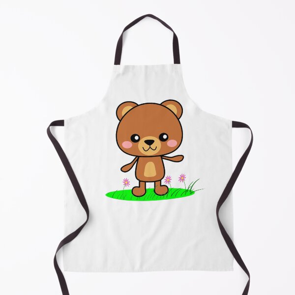 Item preview, Brown Kawaii Teddy Bear designed and sold by lovelyandcute.