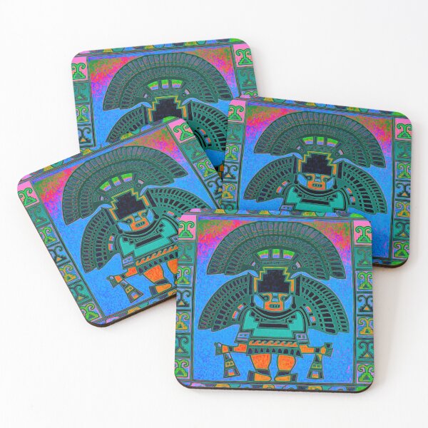 Item preview, Psychedelic Feathered Man Wari designed and sold by Indian-summer.