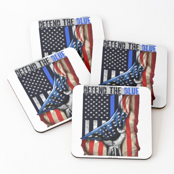 Item preview, Defend The Blue American Flag Police EST.2021 Shirts Thin Blue Police Officer Shirt I Support The Police Department Police Wife Shirt Policeman Shirt designed and sold by chanat3659.