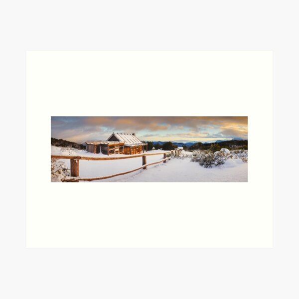 Item preview, Craigs Hut Winter Dawn, Mt Stirling, Victoria, Australia designed and sold by Michael Boniwell.