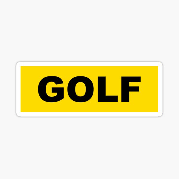 GOLF WANG Sticker