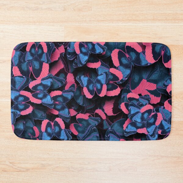 Item preview, Butterflies Allover Print # 7 Jeans-Blue Pink designed and sold by Susanne Margarete Lutz.
