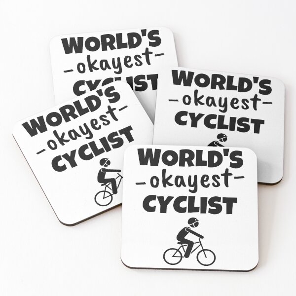 Item preview, World's okayest cyclist designed and sold by TheGreenGoat.