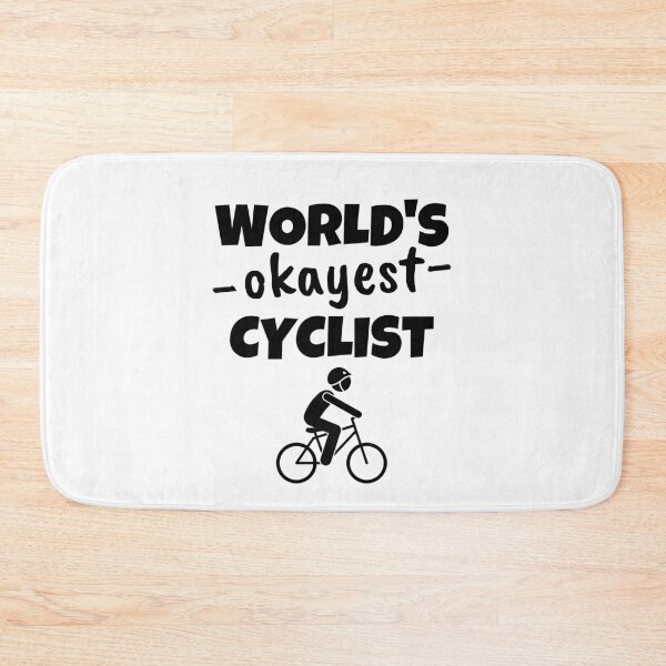 Item preview, World's okayest cyclist designed and sold by TheGreenGoat.