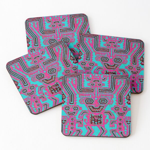 Item preview, Psychedelic demons smiling Paracas designed and sold by Indian-summer.
