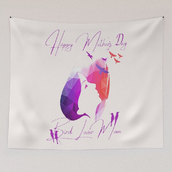 Item preview, Abstract Design Bird Lover Mom, nr 3, Arty Mom Mothersday, Bohemian Mothersday Stepmom , Super Mom Super Wife Mothersday designed and sold by Adri Barnard.
