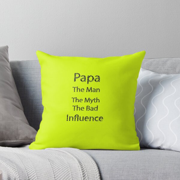 Item preview, Papa: Man, Myth, Bad Influence , Gift For Dad designed and sold by Soukainadesign.