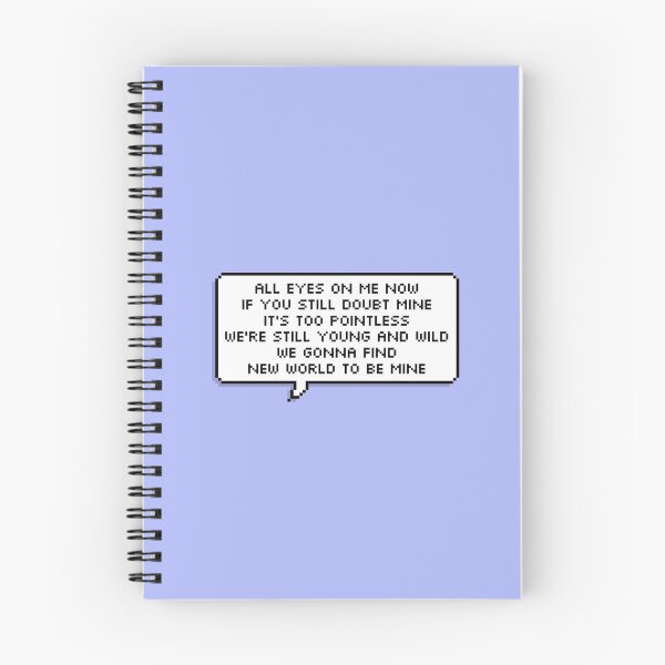 Item preview, ATEEZ Wonderland Lyrics Pixel Speech Bubble designed and sold by Jewelsm13.